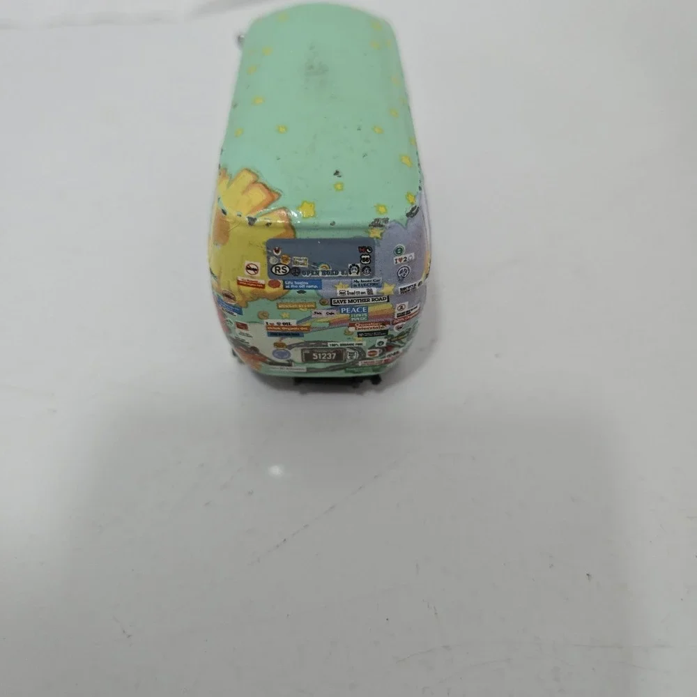 Disney Pixar Cars Lightning McQueen & Fillmore Diecast Toy Cars Lot of 2 Mattel